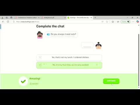 Learn English with Duolingo at Magic Eye Class (Lesson 1)