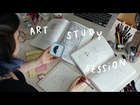 Making My Own Art Study Program Cause Art School Is Too Expensive