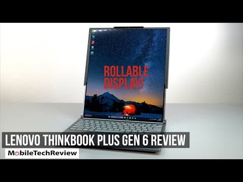 Lenovo Thinkbook Plus Gen 6 Rollable Display Laptop Review