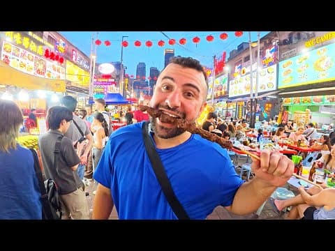 Jalan Alor Kuala Lumpur! The Ultimate Street Food Experience 🇲🇾