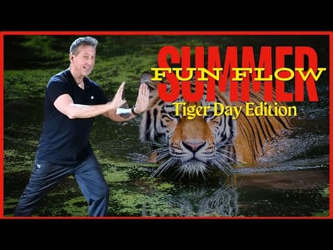 Tiger Day Summer Fun Flow With David-dorian Ross (ddr)