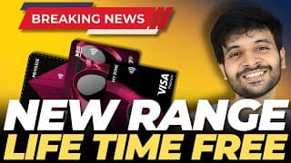 Axis Bank New Range Of Lifetime Free Credit Cards 😍😍