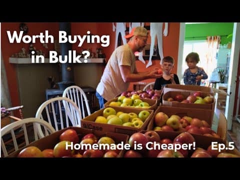 Are Apples And Pumpkins Worth Buying In Bulk? Homemade Vs Store-bought Cost Breakdown