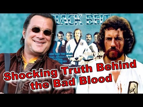😮 Shocking Truth Behind Steven Seagal And Bob Wall!