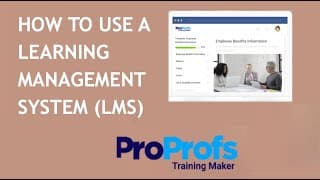 How To Use A Learning Management System | Proprofs Lms Tutorial