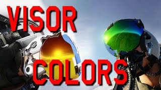 Dcs: F-16/f-18 Visor Colors!