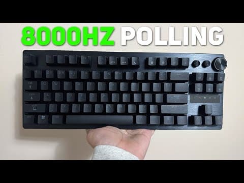 Razer Huntsman V3 Pro 8k Review
