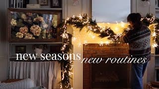 New Season, New Routines | Too Early To Decorate? No.