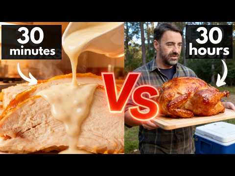 I Tried To Cook A Turkey For 30 Minutes And 30 Hours Carnivore Style  And This Is What Happened