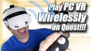 How To Play Pc Vr Wirelessly With Quest 2 Quest 3 & Quest 3s | Air Link Setup & Tutorial