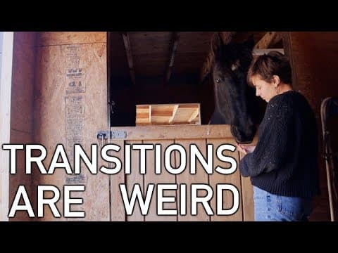 Transitions Are Weird  {buona Domenica}