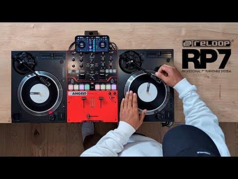 Dj Angelo X Reloop Rp7 - Rock The Funky Beat (7" Turntable Scratch Routine)