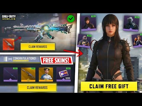 All Season 11 Free Skins! Free Characters | Free Legendaries | Special Rewards | Collab & More!