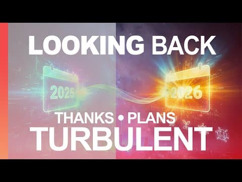 Looking Back At 2025 — Quite Turbulent
