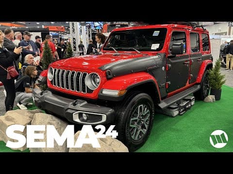 Cool New Jeep Wrangler And Gladiator Parts & Accessories At Sema 2024 - Day 1