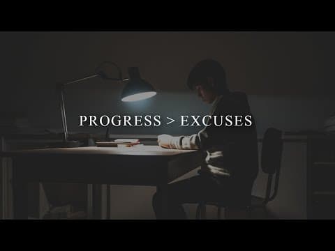 Progress Not Perfection | Powerful Study Motivation 2024