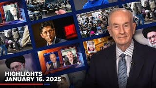 Highlights From Billoreilly.com’s No Spin News | January 16, 2026