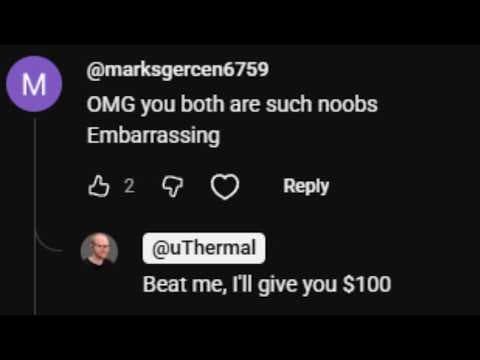 Uthermal Vs Trash Talker For $100