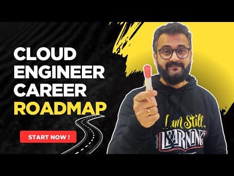 9 Step Career Roadmap - From Beginner To Cloud Engineer