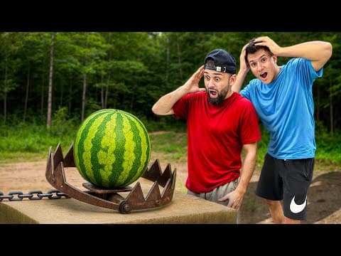 Capcana De Urs Vs Diferite Obiecte **le-am Distrus ?** | Experiment