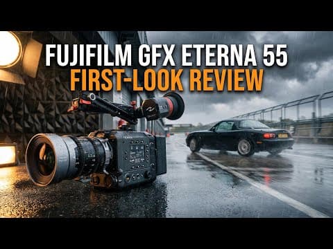 Fujifilm Gfx Eterna 55 - First Look Review And Mini-documentary