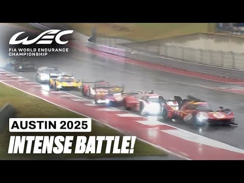 Incredible Racing On The Restart! | 6 Hours Of Cota 2025 | Fia Wec