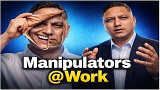 How To Recognize A Master Manipulator I The Most Dangerous Coworker Type No One Talks About