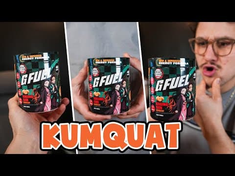 Gfuel Demon Slayer Kumquat Taste Test