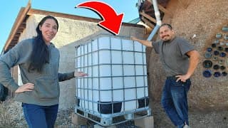 Installing Our New Rainwater System (closed Loop Laundry)