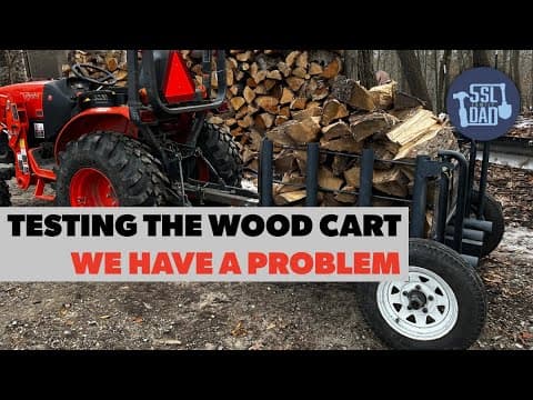 Wood Cart Built: We Have A Problem