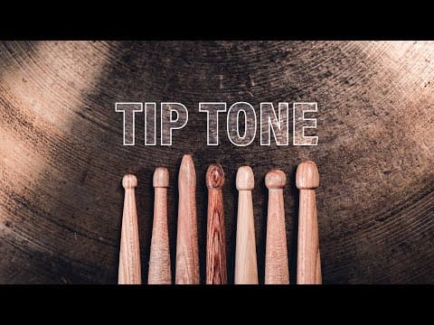 Stick Tip Tonal Differences | Cymbal Sounds Ep. 20