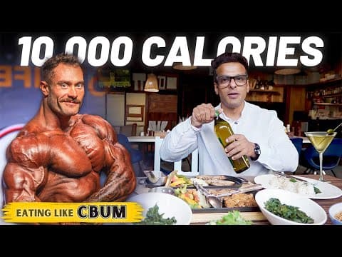 Eating Chris Bum’s 10000 Calorie Diet | 600g Of Protein And 12 Meals | Yatinder Singh