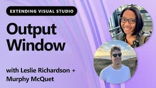 Extending Visual Studio - Output Window