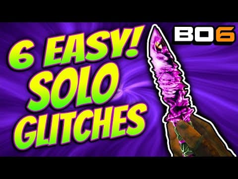 (high Rounds) 6 Easy Solo Pile Up Glitches - Reckoning Bo6 Zombies