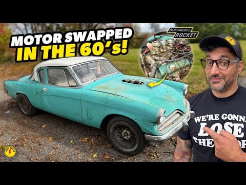 Hot Rod Studebaker Abandoned For 60 Years! Will It Run And Drive Again?!