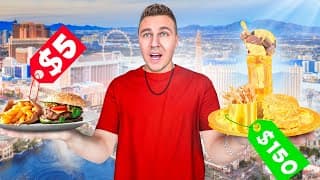 Cheap Burger Vs Expensive Burger In Las Vegas