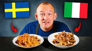Svensk Vs Italiensk Salsicciapasta, Vilken Är Godast?