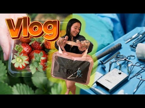 Vlog: Pre-surgery And Strawberry Picking (spend The Day With Me)...