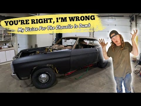 I Have No Idea What I'm Doing- Chevelle Build Falls Apart At The Welds.