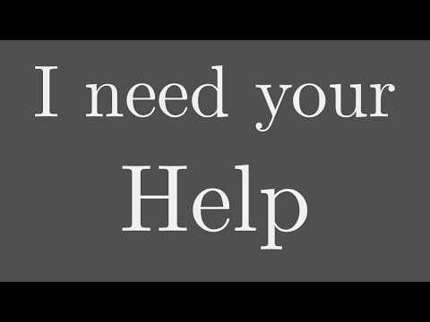 Can You Help Me Out?