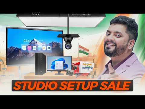 Online Teaching Studio Setup Offer🥳| Republic Day Studio Sale | Best Studio Setup.