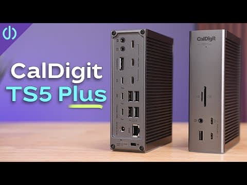 The Most Powerful Thunderbolt 5 Dock: Caldigit Ts5 Plus