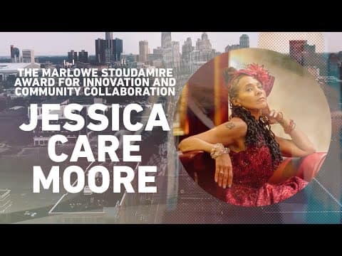 Jessica Care Moore - 2024 Marlowe Stoudamire Award Recipient