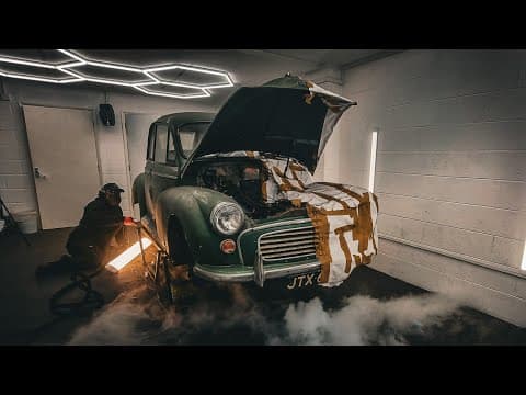 Barn Find Morris 1000 - Ice Blasting  Nec Birmingham | Imstokze 🇬🇧