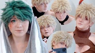 Bakudeku Trying On Lingerie...again? | Koruraclub Unboxing | My Hero Academia Cosplay