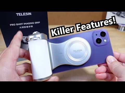 Telesin Magnetic Pro Shot Imaging Grip