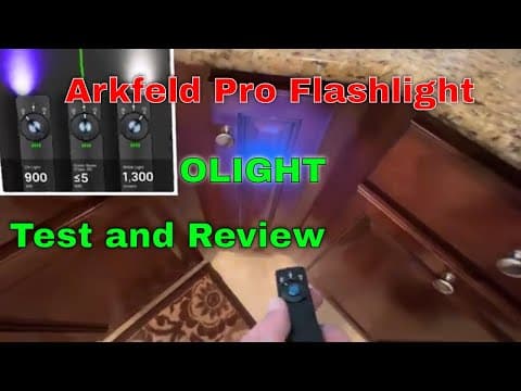 Arkfeld Pro Flat Edc 3 In 1 Flashlight