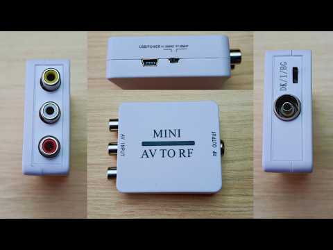 How To Use A Mini Av To Rf Converter And Why You Need It