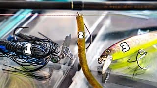 My Top 3 Lures For Winter Pond Fishing!