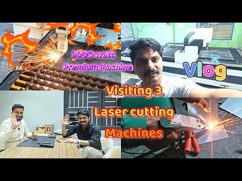 Cnc Laser Machine After Sales Visit - Vlog  🔥🔥